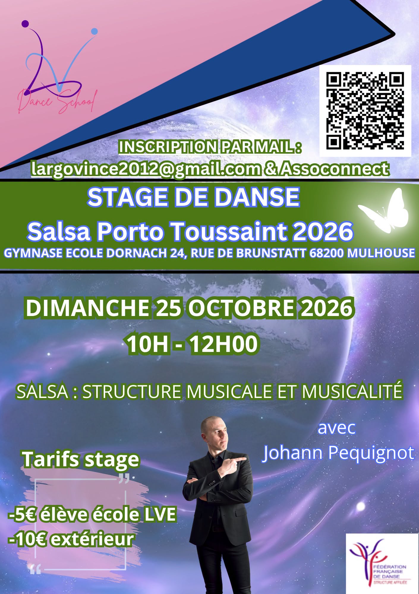 Stage Salsa Portoricaine Vacances de Toussaint 💃🕺🏻!