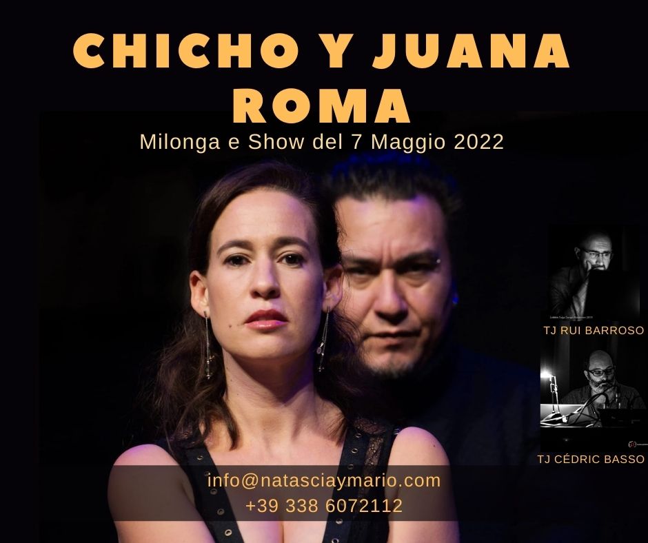 CHICHO y JUANA a Roma - MILONGA E SHOW