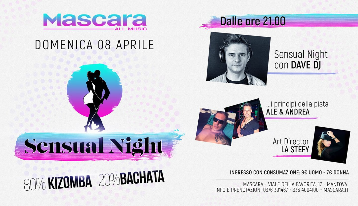 Sensual Night Mascara - DOMENICA 08 APRILE