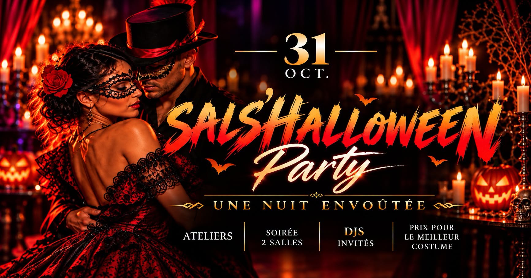 Party d'Halloween de Salsa Attitude - Une Nuit Envoutée