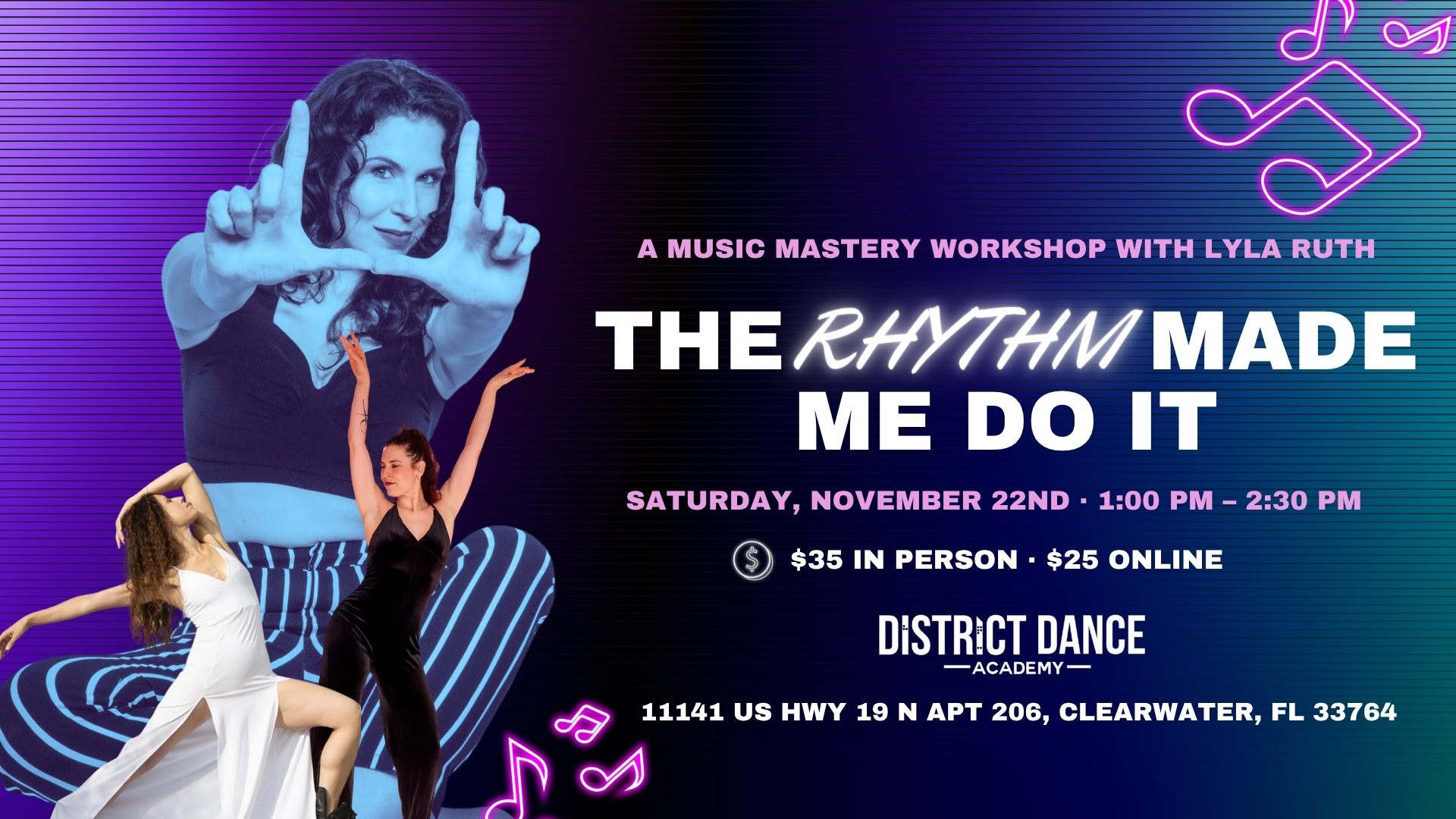 The Rhythm Made Me Do It - WCS Workshop with Lyla Ruth