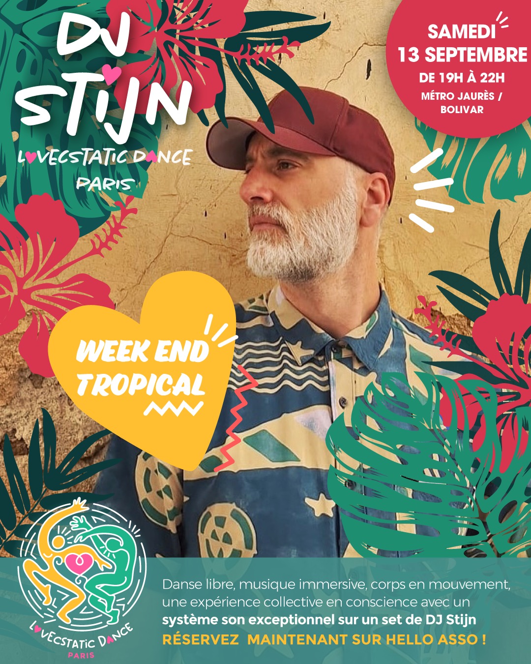 LovEcstatic Dance avec DJ JStijn Kingston Hi-Fi