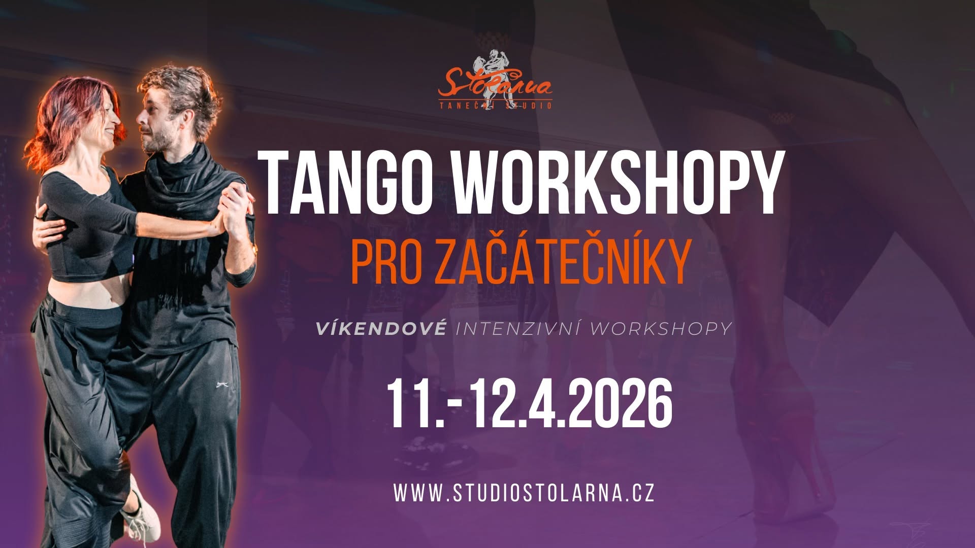 TANGO pro začátečníky - VÍKENDOVÉ WORKSHOPY