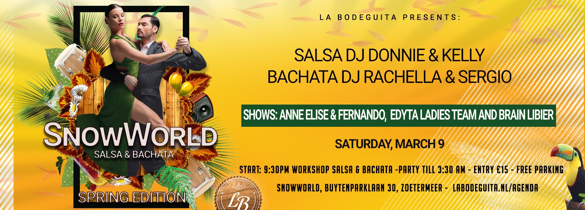 LB SnowWorld Salsa & Bachata "Spring Edition"
