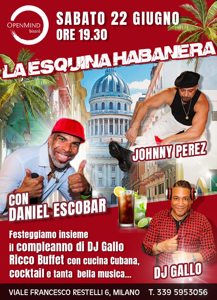 Serata cubana La Esquina Habanera