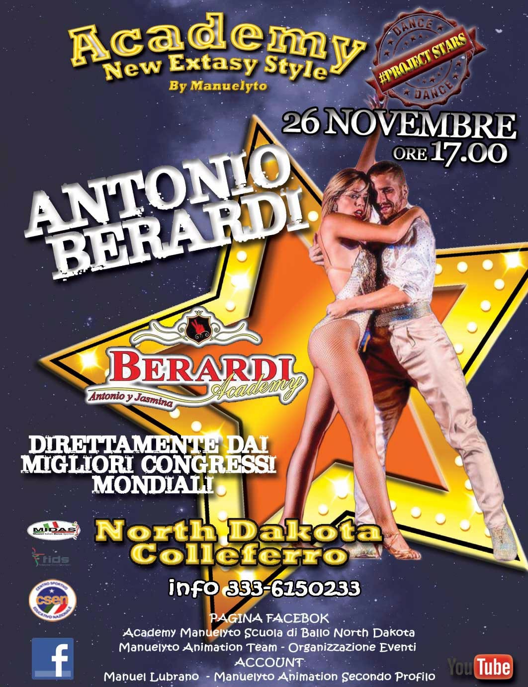 Chiquito" Special Guest Colleferro Presso Manuelyto Academy