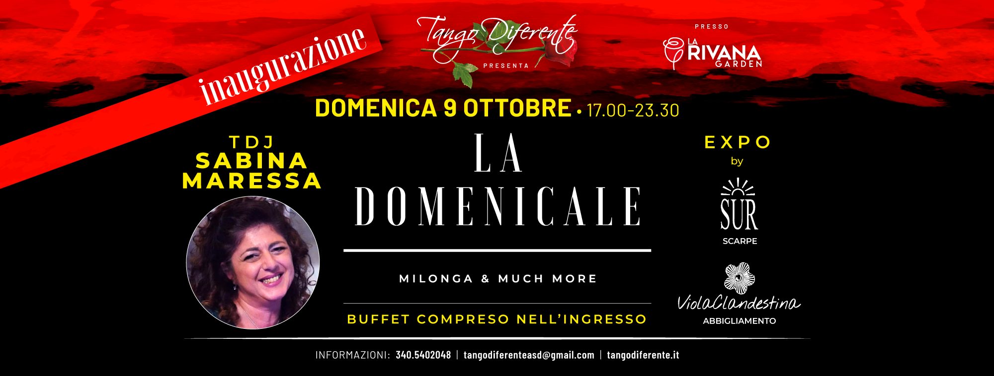 Inaugurazione "La Domenicale" - La pomeridiana a Ferrara - Tdj Sabina Maressa