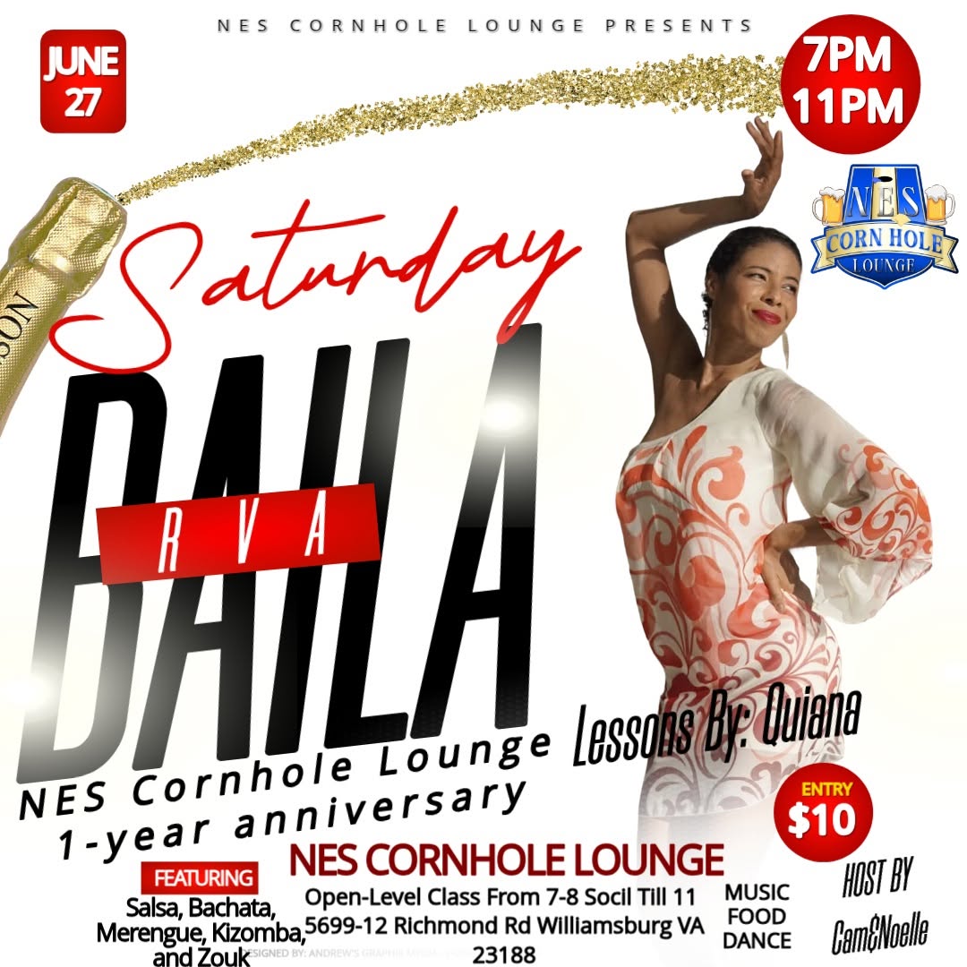 Baila Saturday in Williamsburg (NES Cornhole anniversary edition)