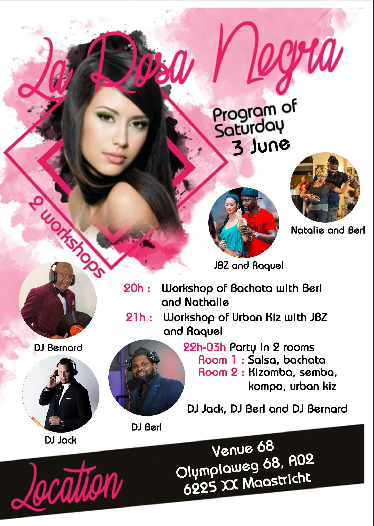 La Rosa Negra Sat. 3 June