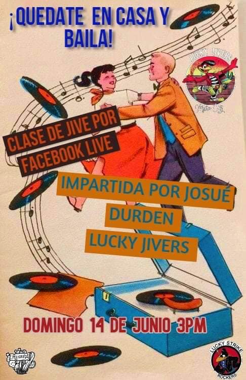 Clase de jive gratuita.