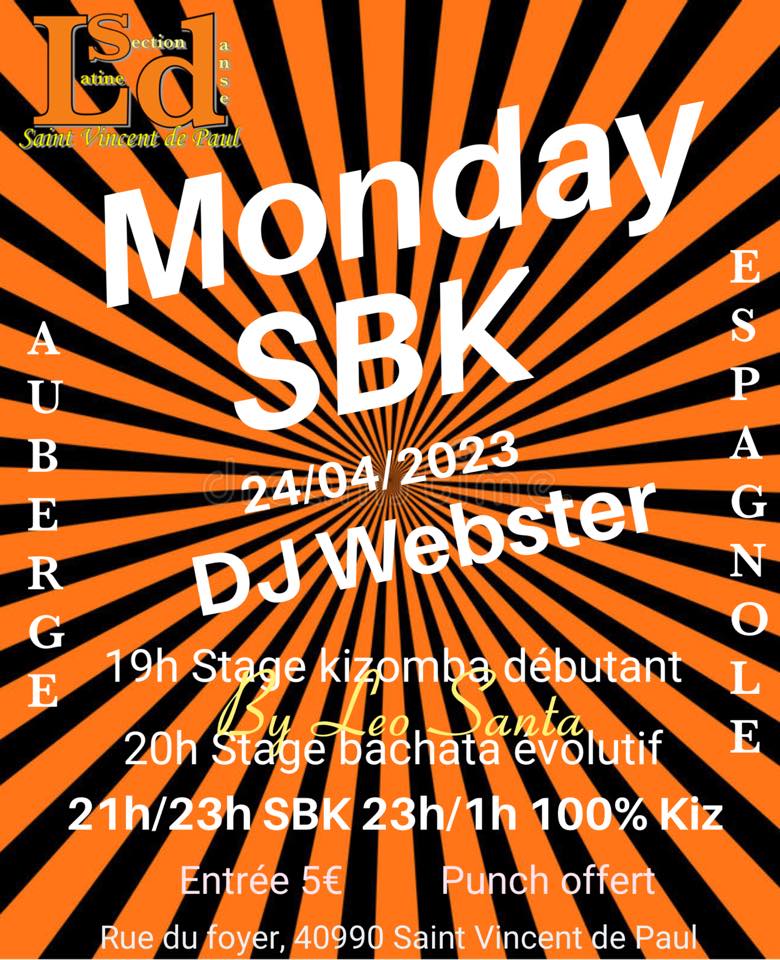 SBK auberge espagnole avec DJ Webster