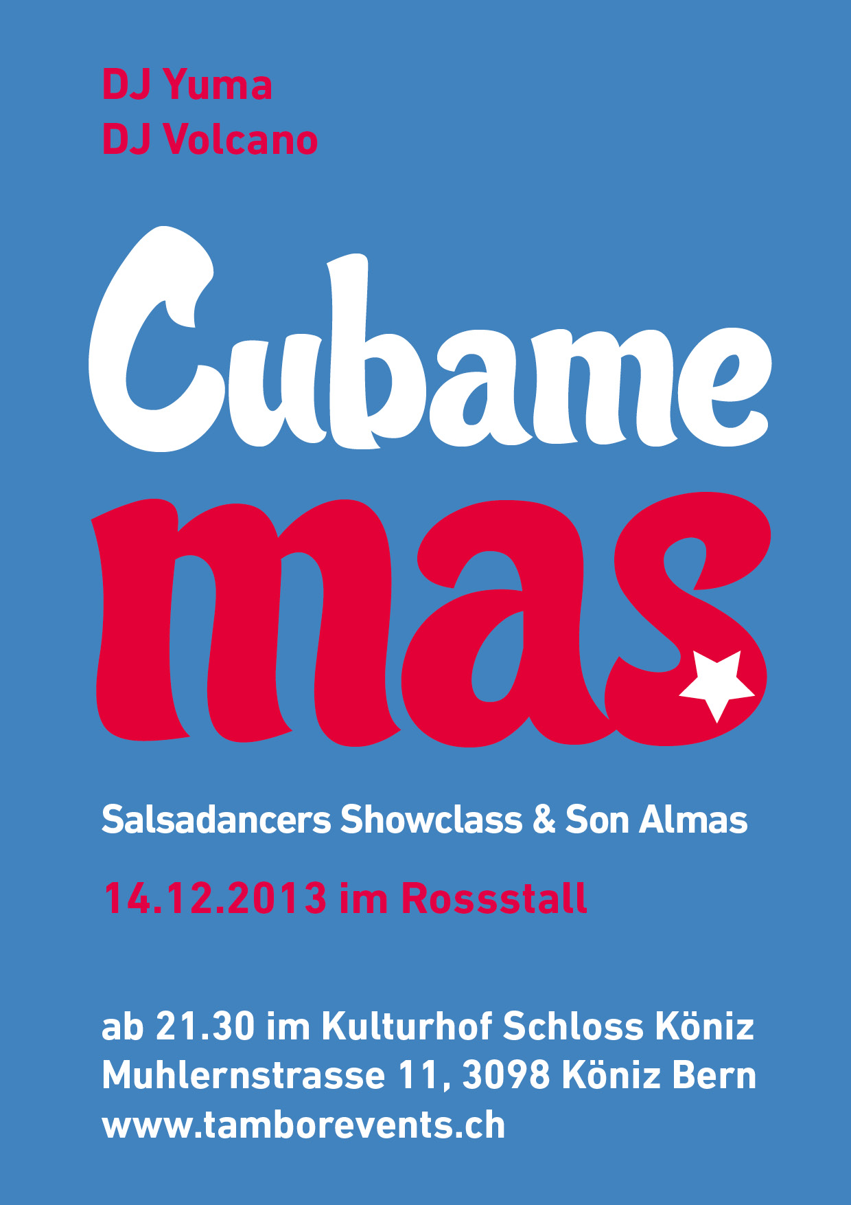 Cubame Mas mit Show's