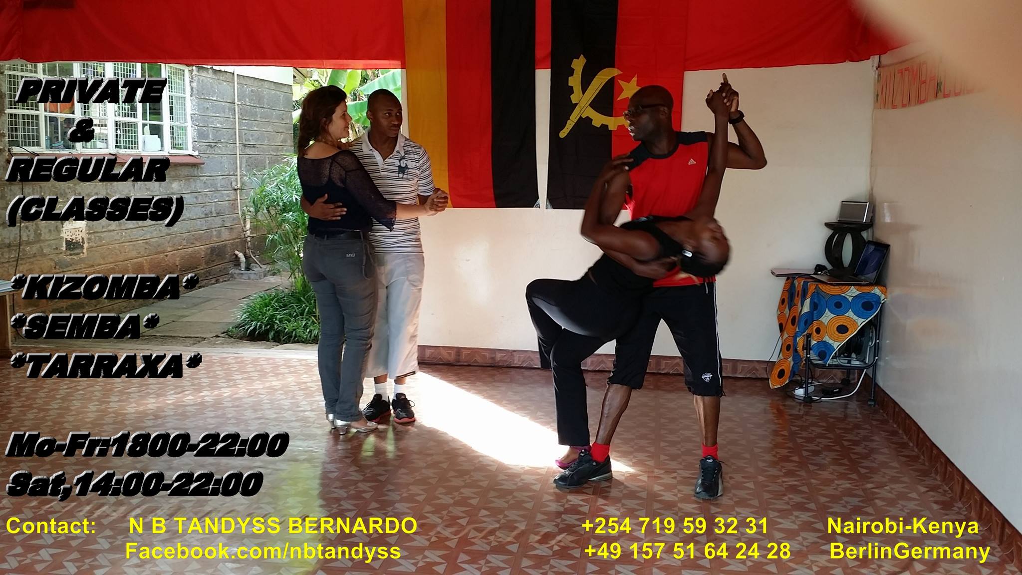 PRIVATE & REGULAR CLASSES ***KIZOMBA*SEMBA**