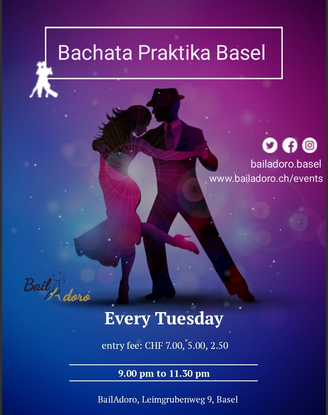 BailAdoro Bachata Praktika