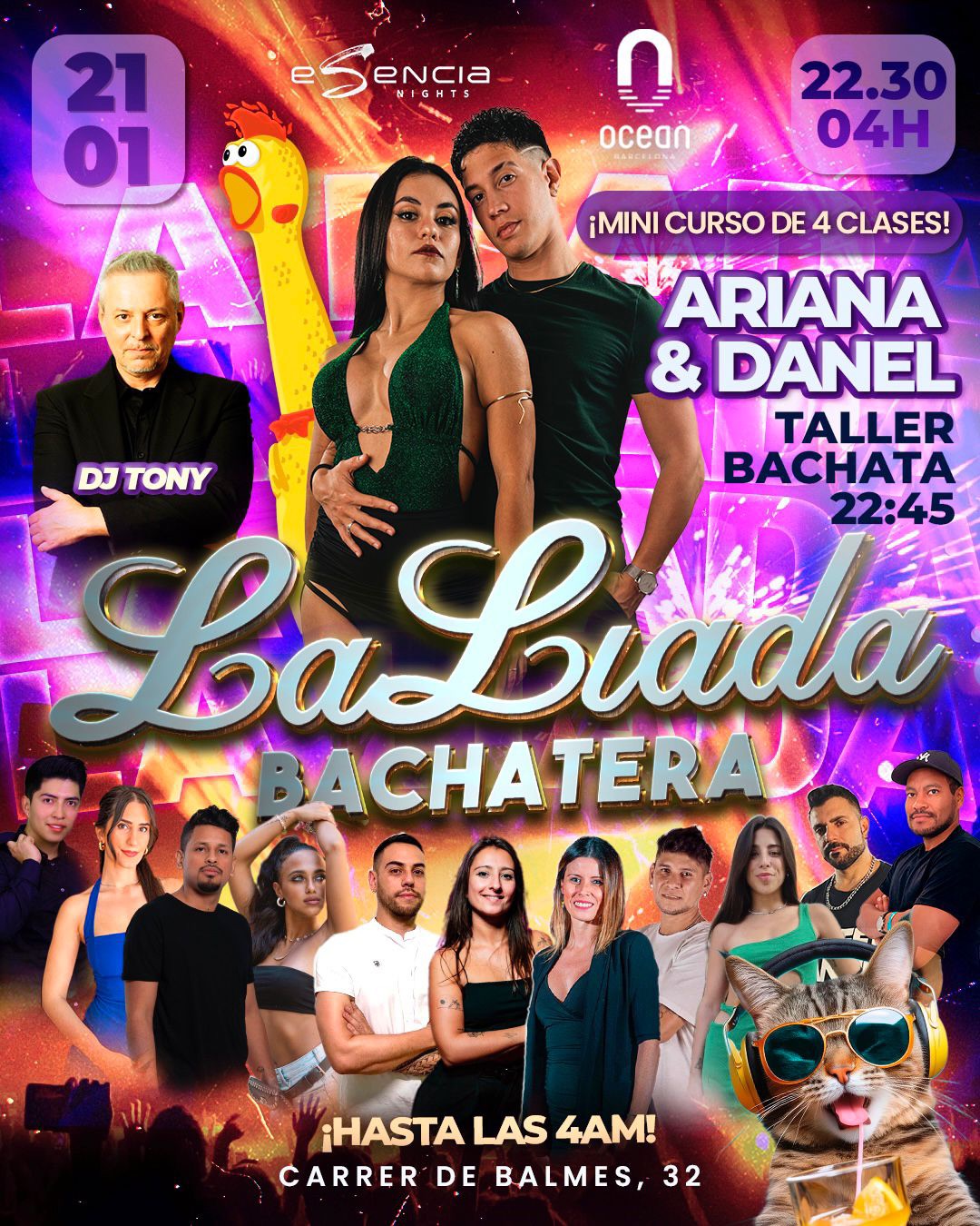 La Liada Bachatera - Bachata y Salsa - By Esencia Nights