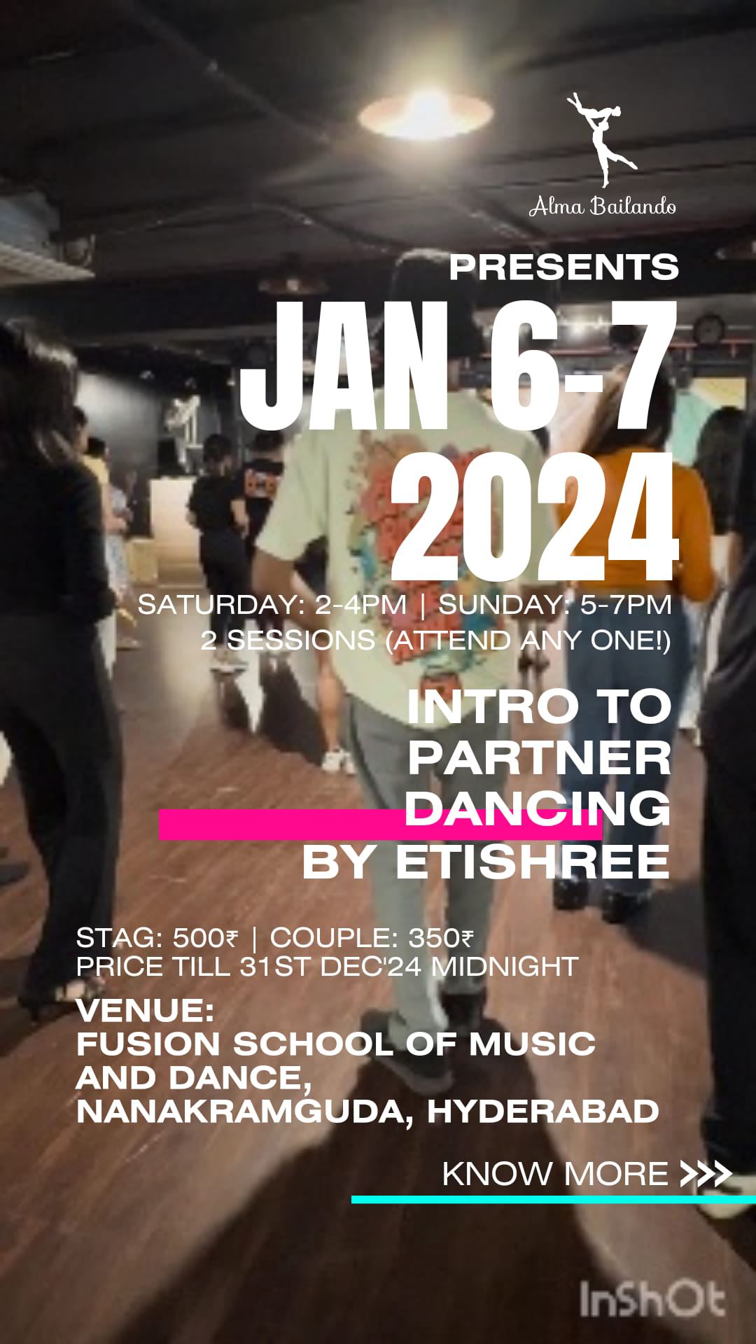 Intro to Partner Dancing (2 sessions)