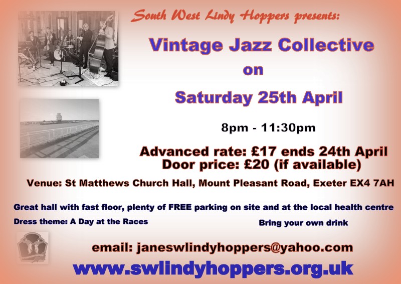 Swing Dance with Vintage Jazz Collective in Exeter