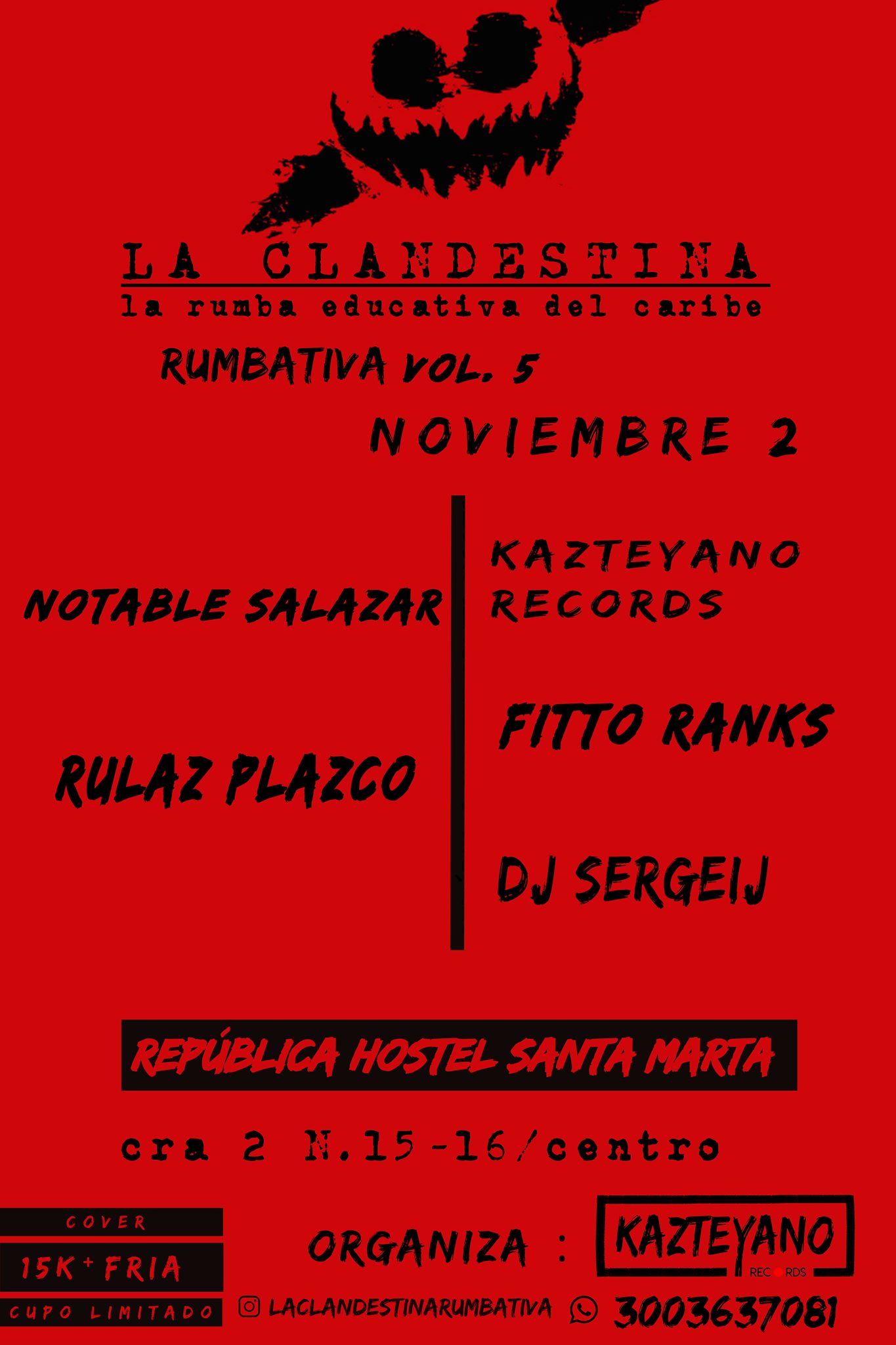 La Clandestina Rumbativa Vol.5