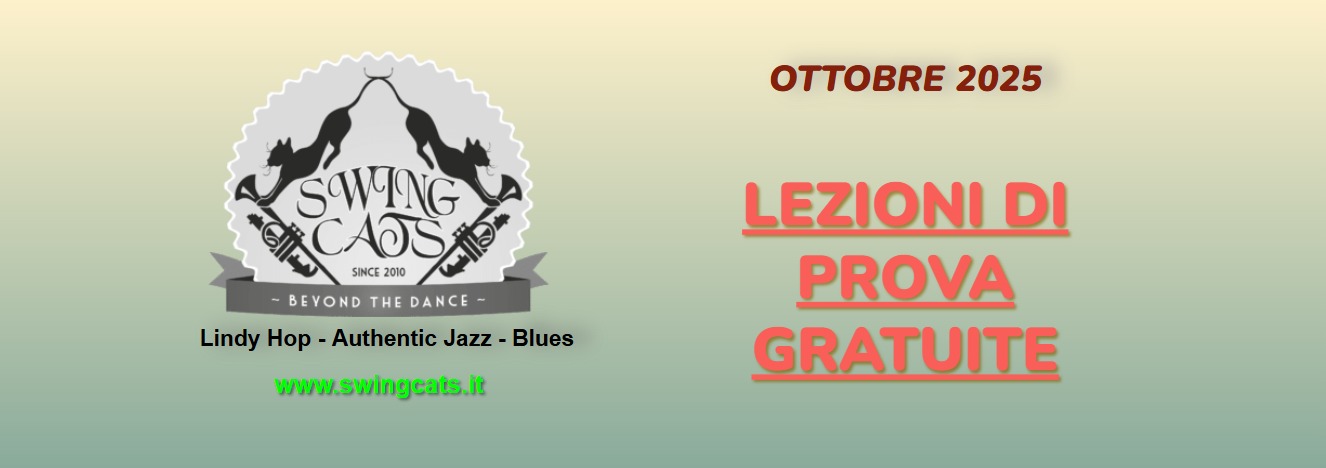 🎉Presentazione Nuovi Corsi Swing Cats 2025-2026🎉