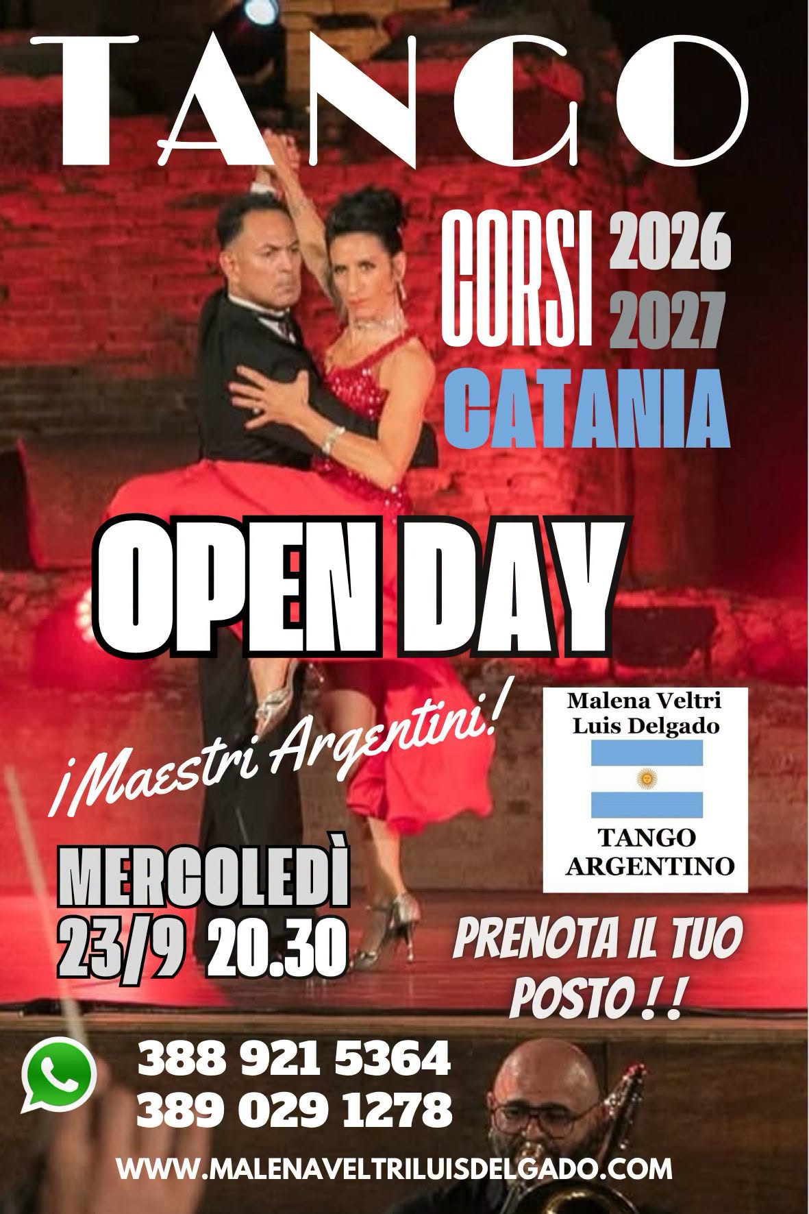 OPEN DAY ▪️PROVA GRATUITA TANGO E TECNICA