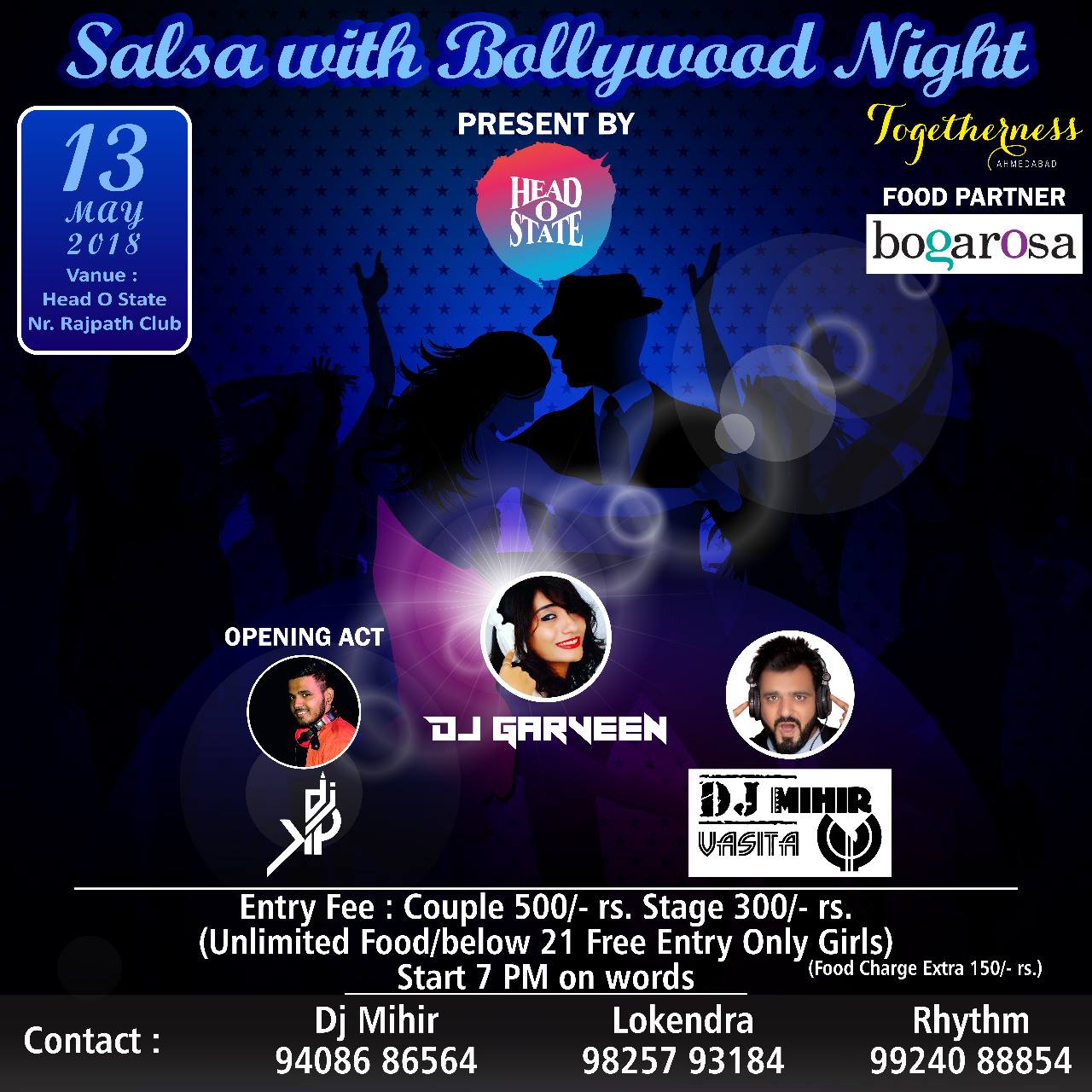 Sunday's Together •Salsa with bollywood night!