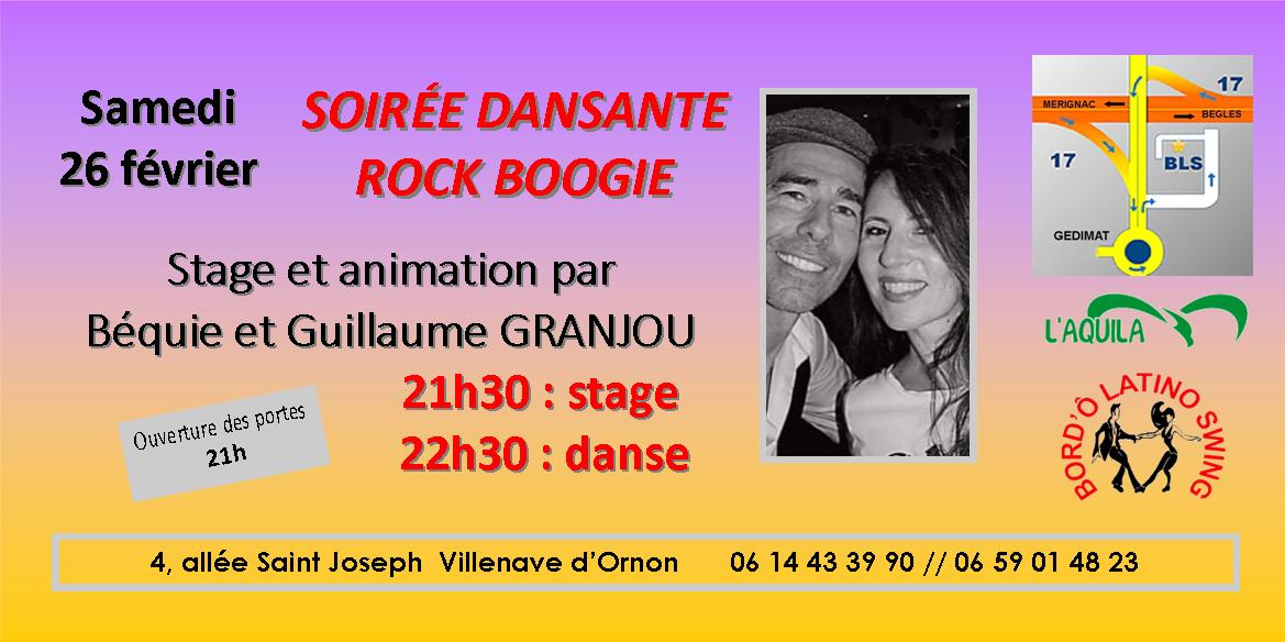 Soirée Rock Boogie