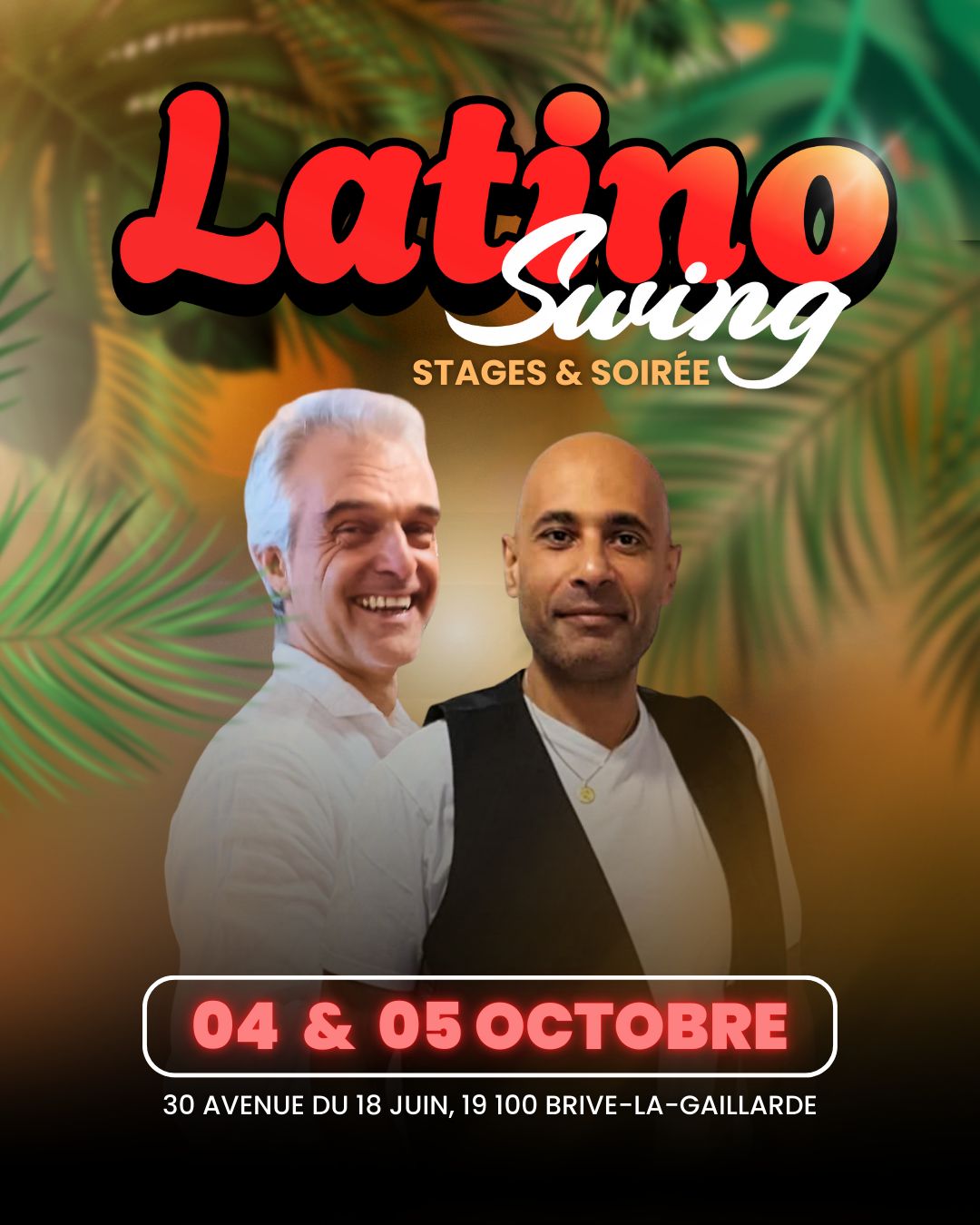 Atelier et soirée latino swing