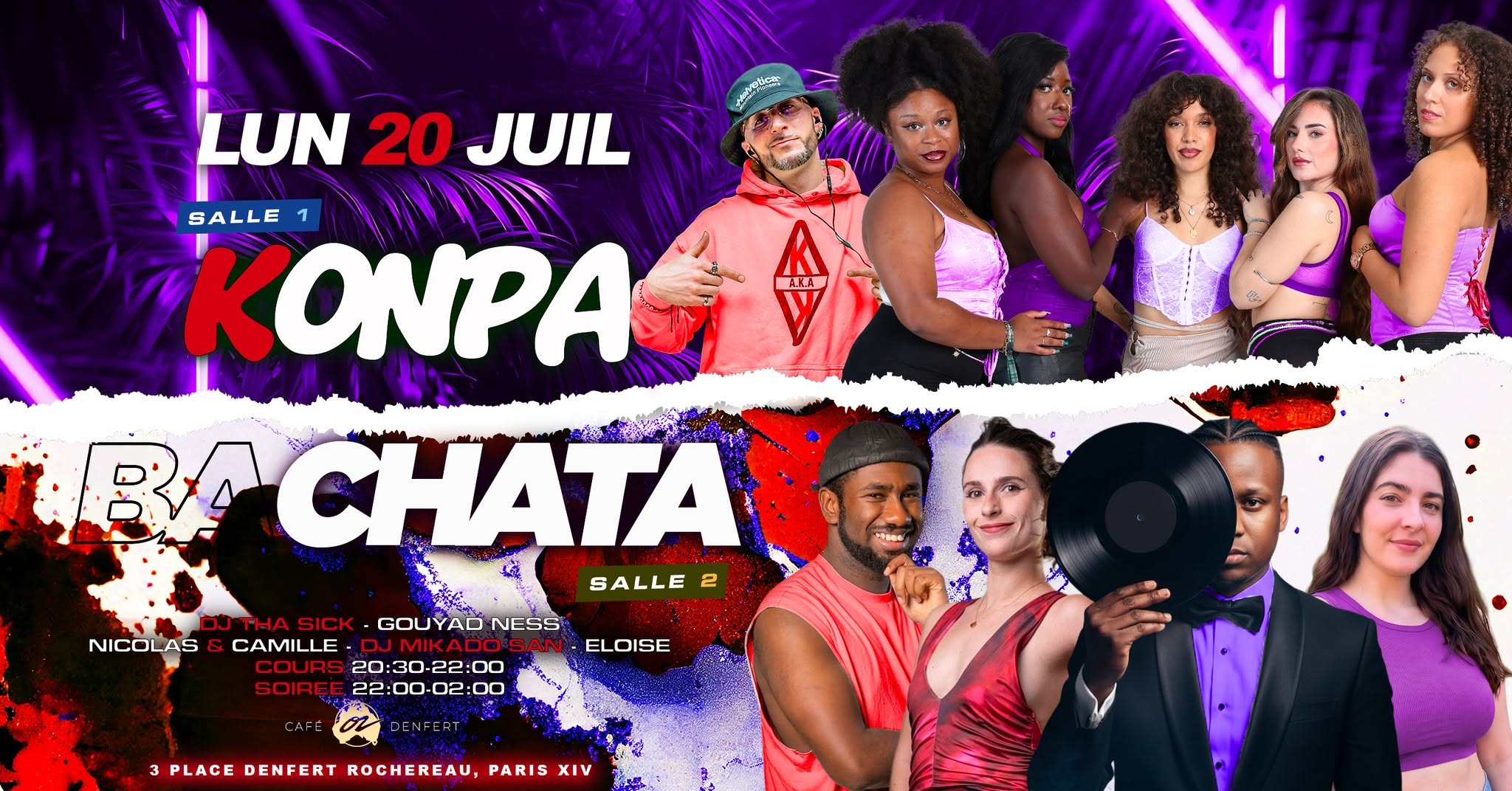 KonpaChata (Konpa & Bachata) Paris
