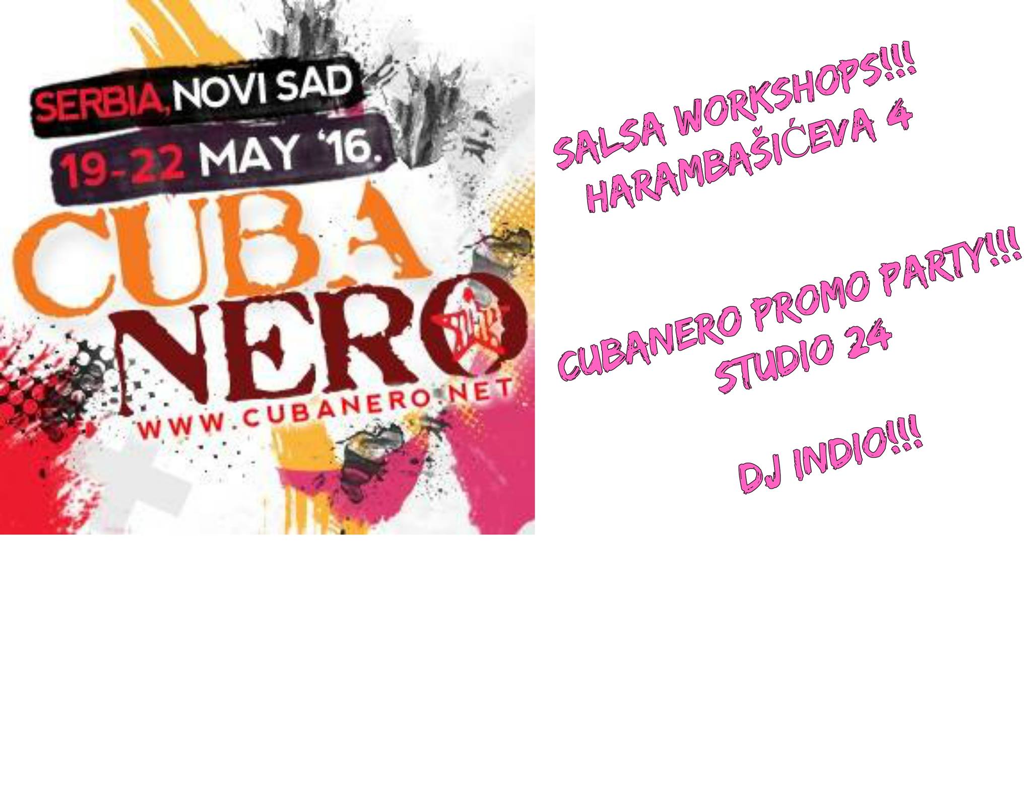 Cubanero workshops and Promo Party!!!