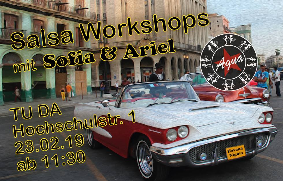 Salsa Workshops mit Sofia und Ariel