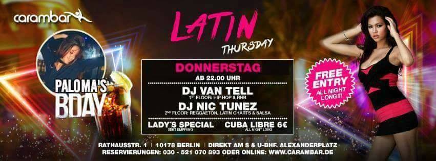 Latin Thursday Paloma´s Bday Party