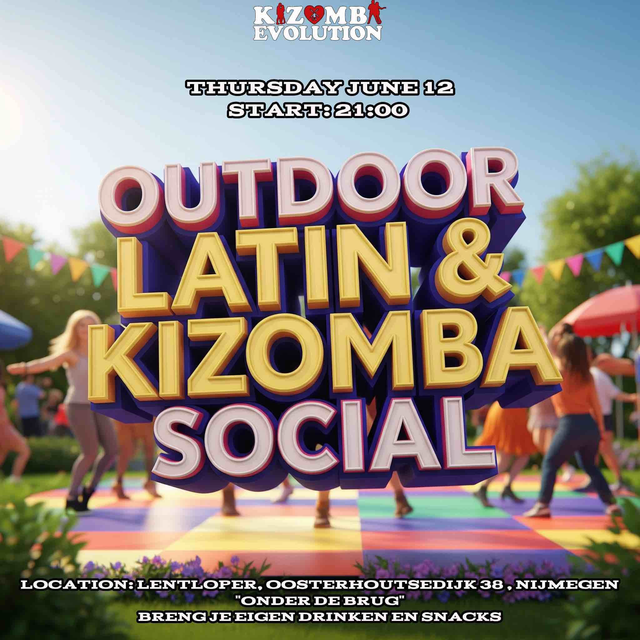 OUTDOOR LATIN & KIZOMBA SOCIAL WITH FREE KIZOMBA WORKSHOPS