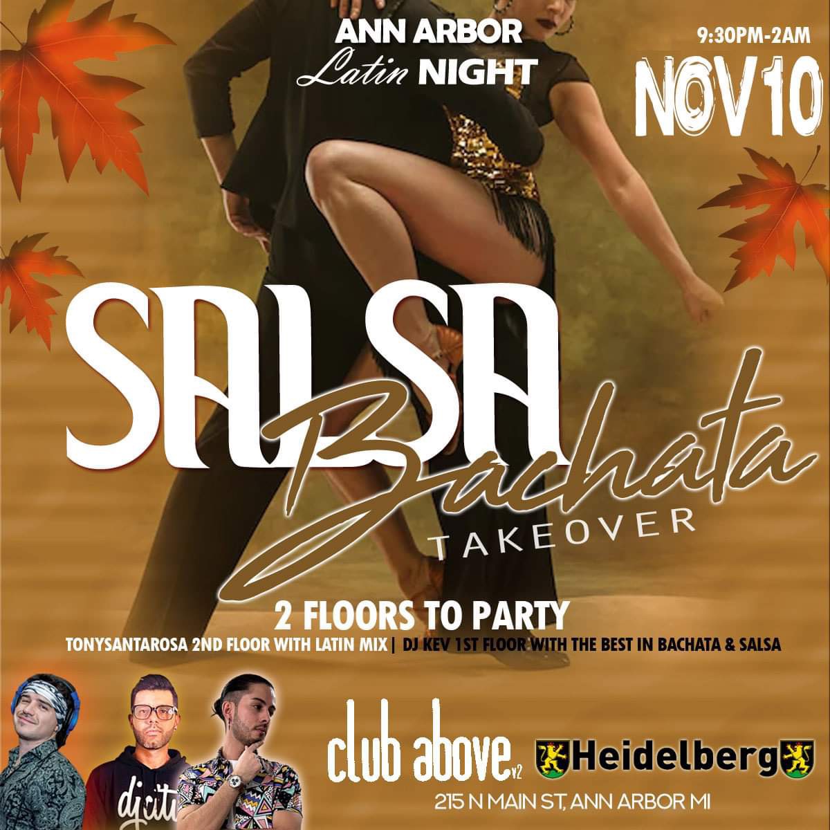 BACHATA & SALSA TAKEOVER @ HEIDELBERG
