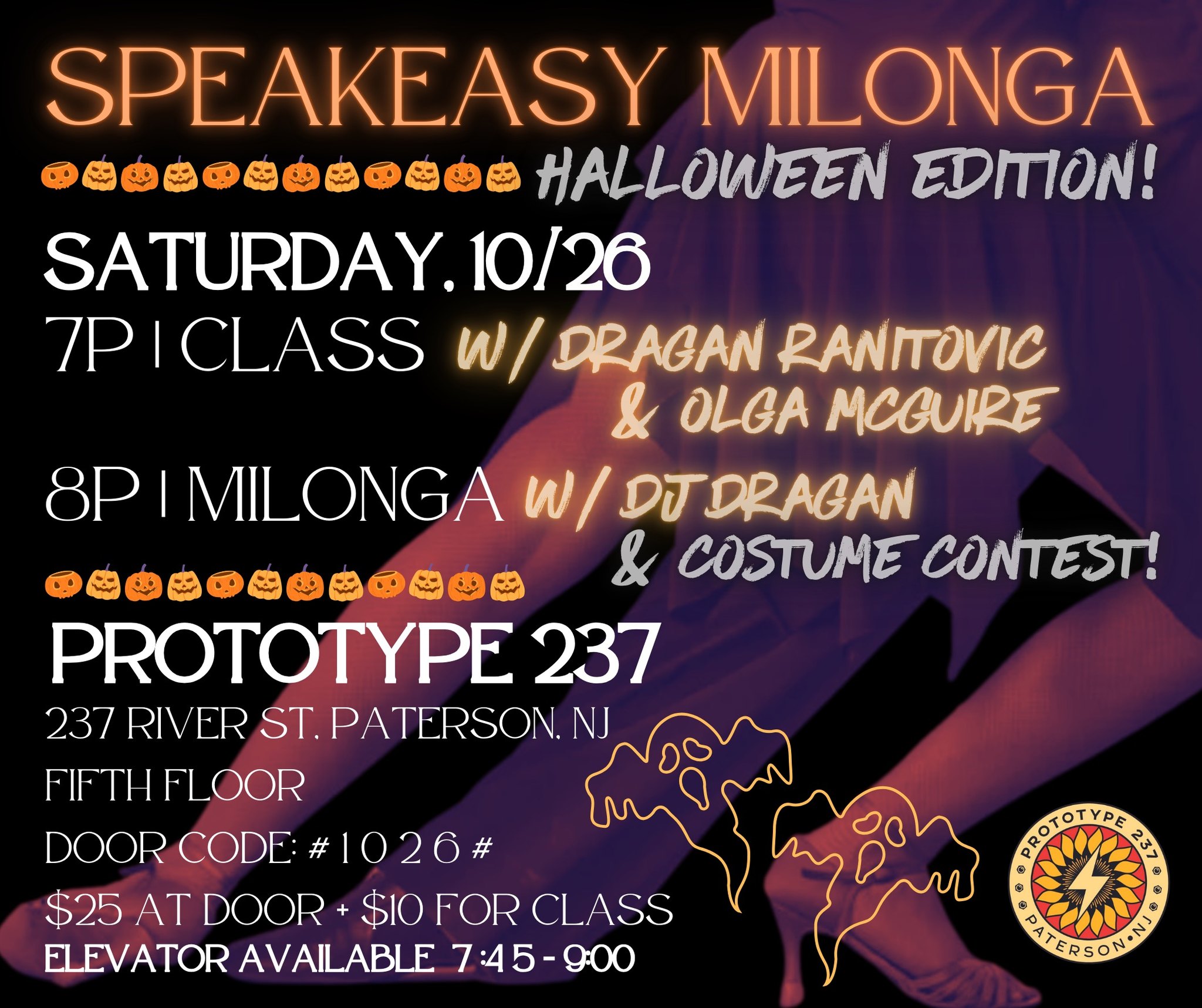 Speakeasy Milonga 25 w DJ Dragan Ranitovic