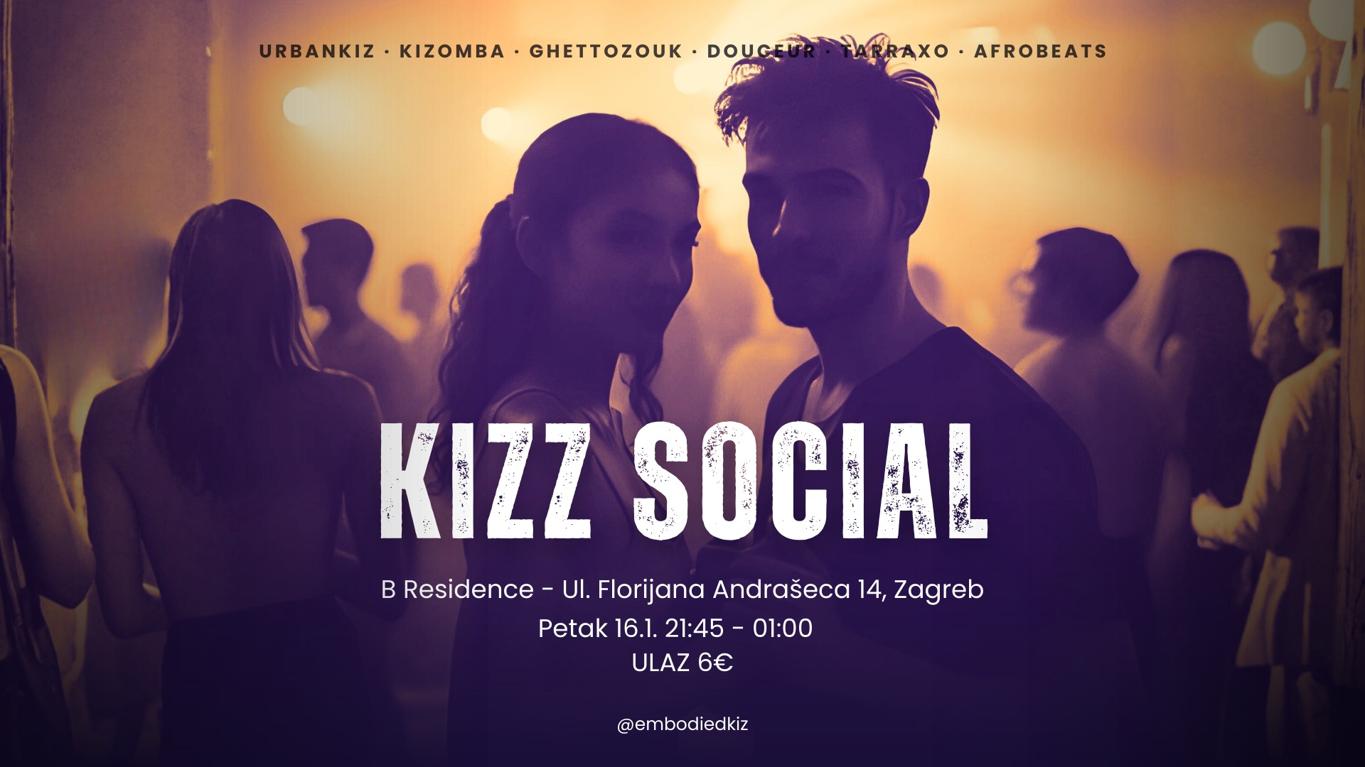 KIZZ SOCIAL 16.1. Petak