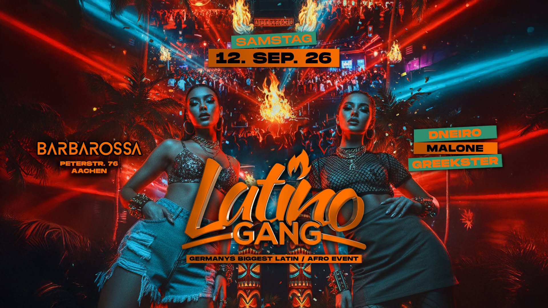 12.09 - Latino Gang • Barbarossa Aachen