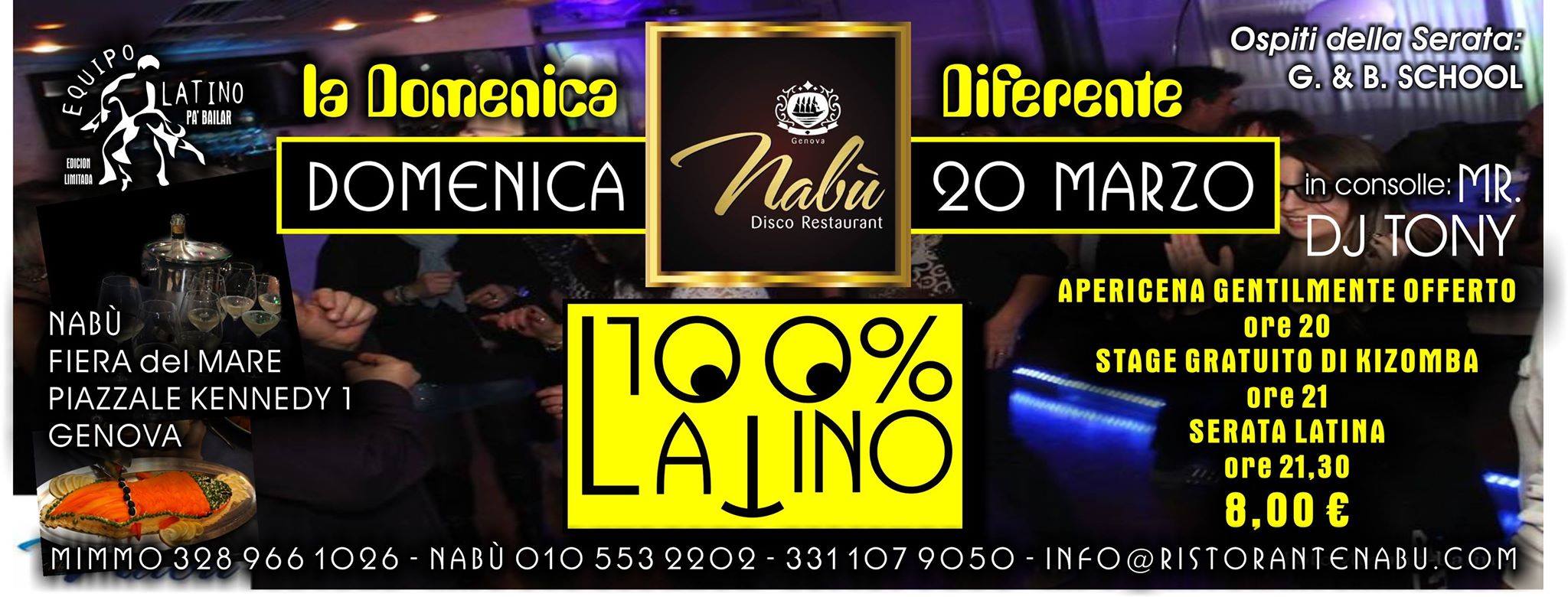 20 Marzo - Nabù LA DOMENICA DIFERENTE