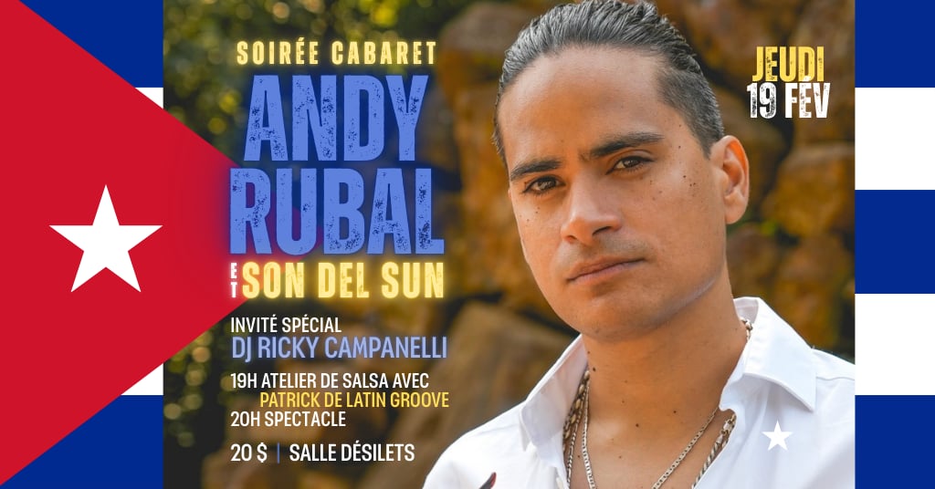 Andy Rubal & Son Del Sun - Soirée Cabaret