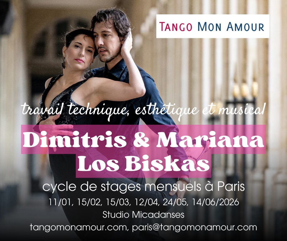 Stage de Valse à Paris avec Dimitris & Mariana Los Biskas