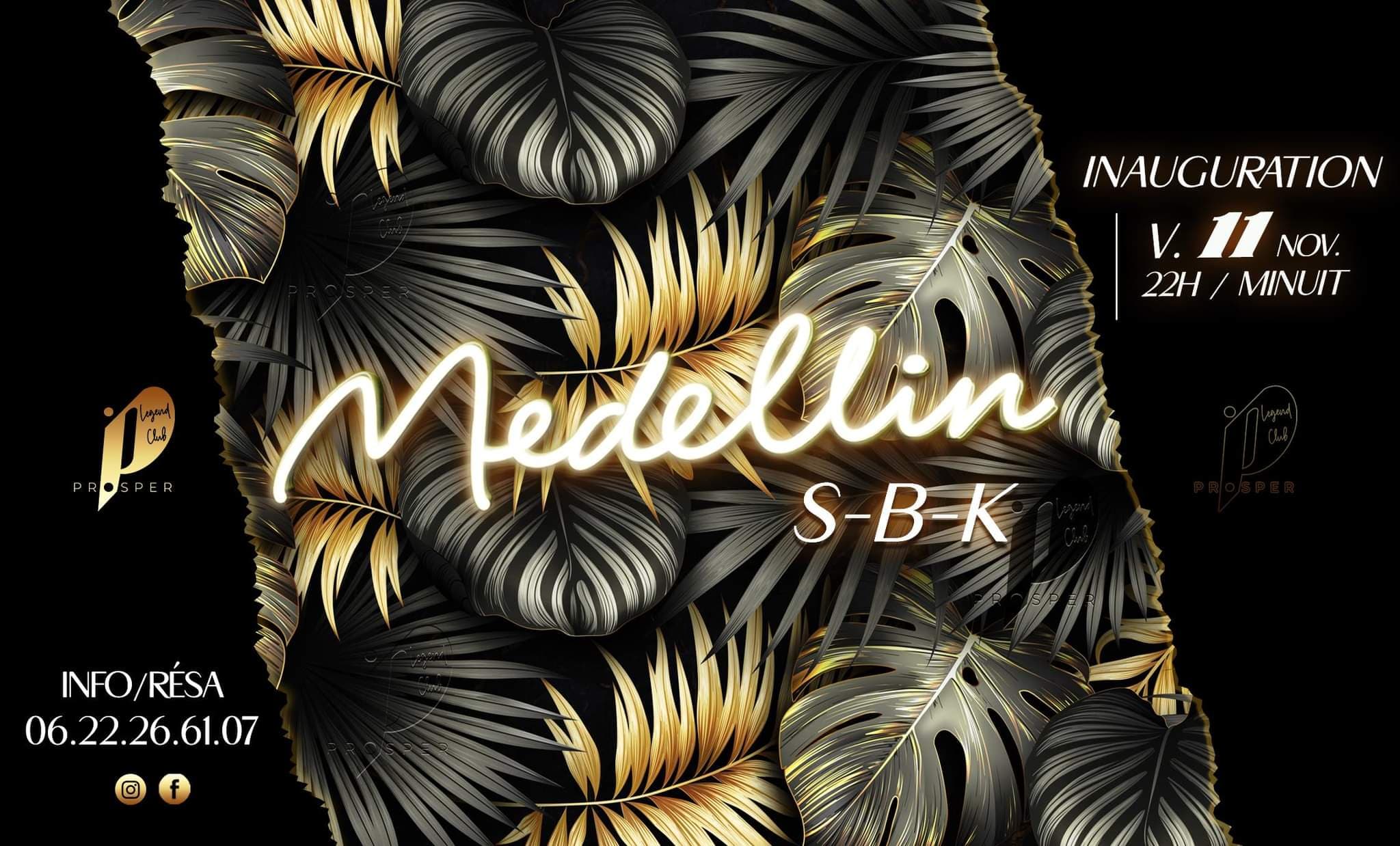 Inauguration du Medellin by Legend Prosper Club - Nouvelle discothèque Latino Afro Shatta Zouk