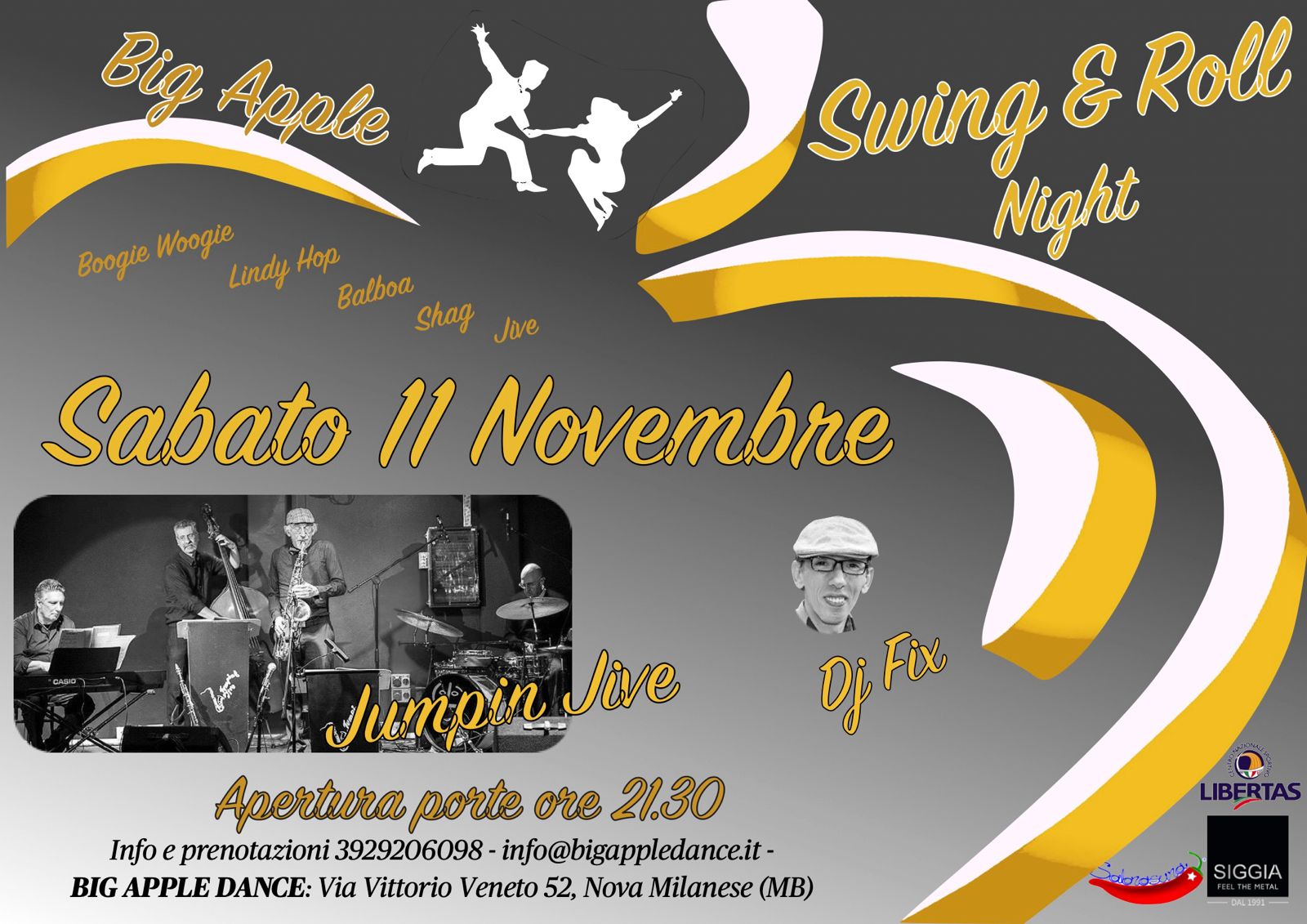 Swing and Roll Party Night - Jumpin Jive & DJ Fix