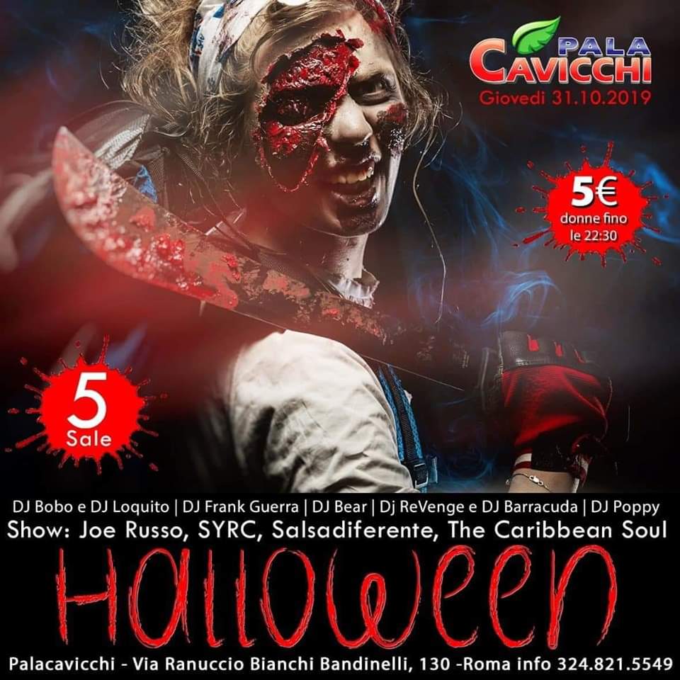 SYRC HALLOWEEN al PALA CAVICCHI con SHOW
