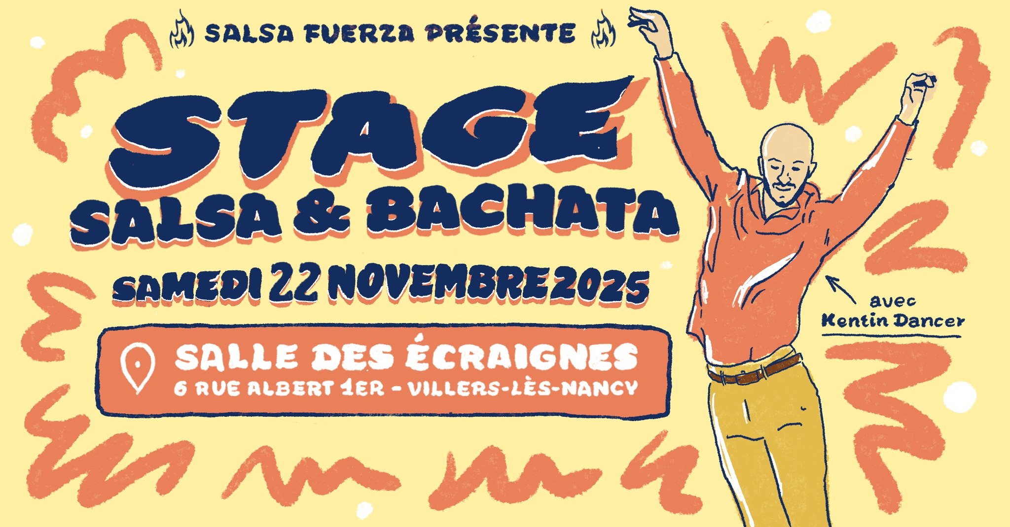 Stage Salsa et Bachata en Solo du 22 Novembre 2025