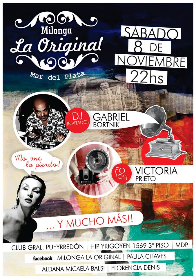MILONGA LA ORIGINAL NOVIEMBRE !!!!!