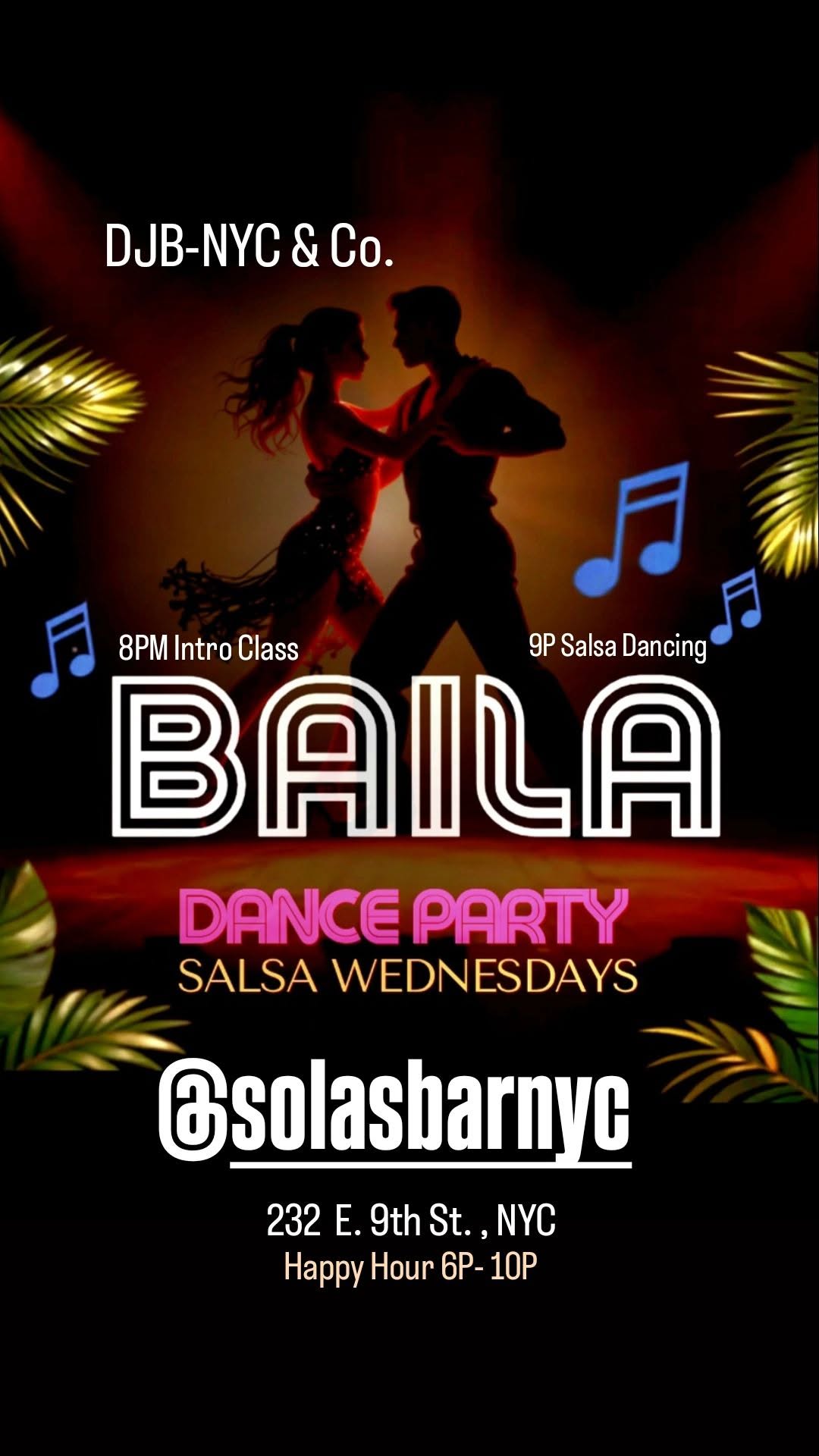 Baila Dance Party Weds @ Solas