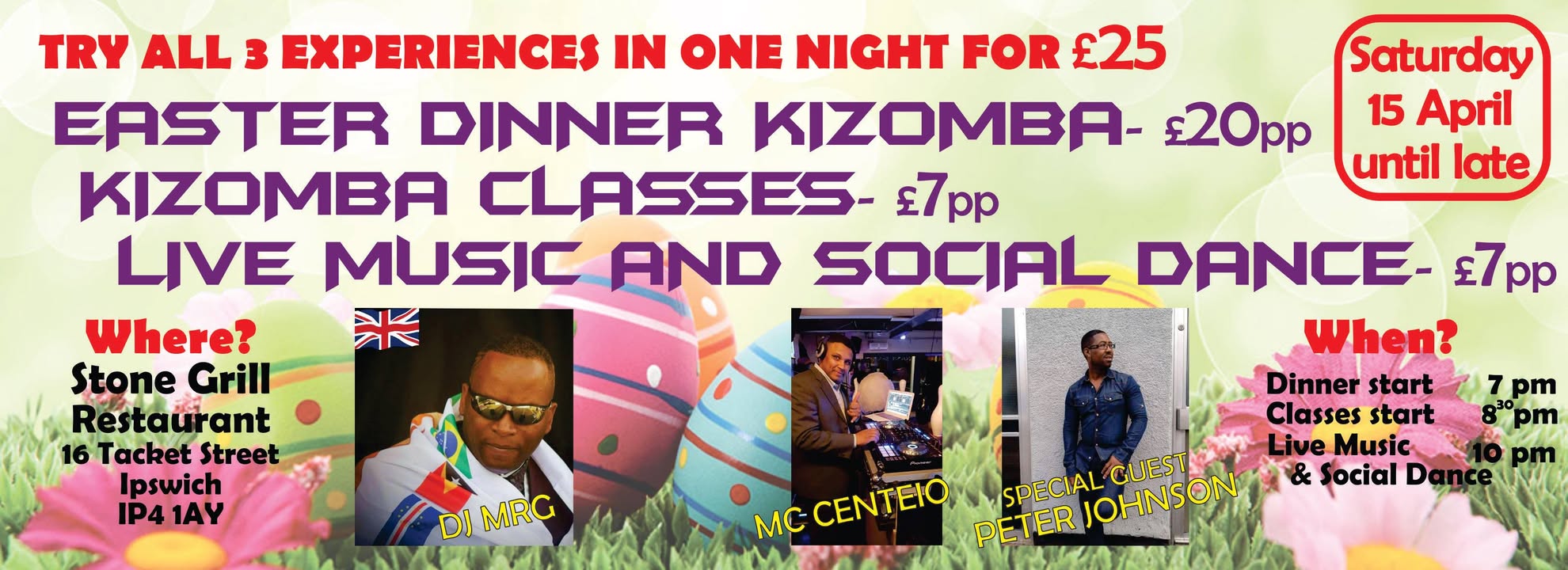 Easter Dinner Kizomba-Party Night