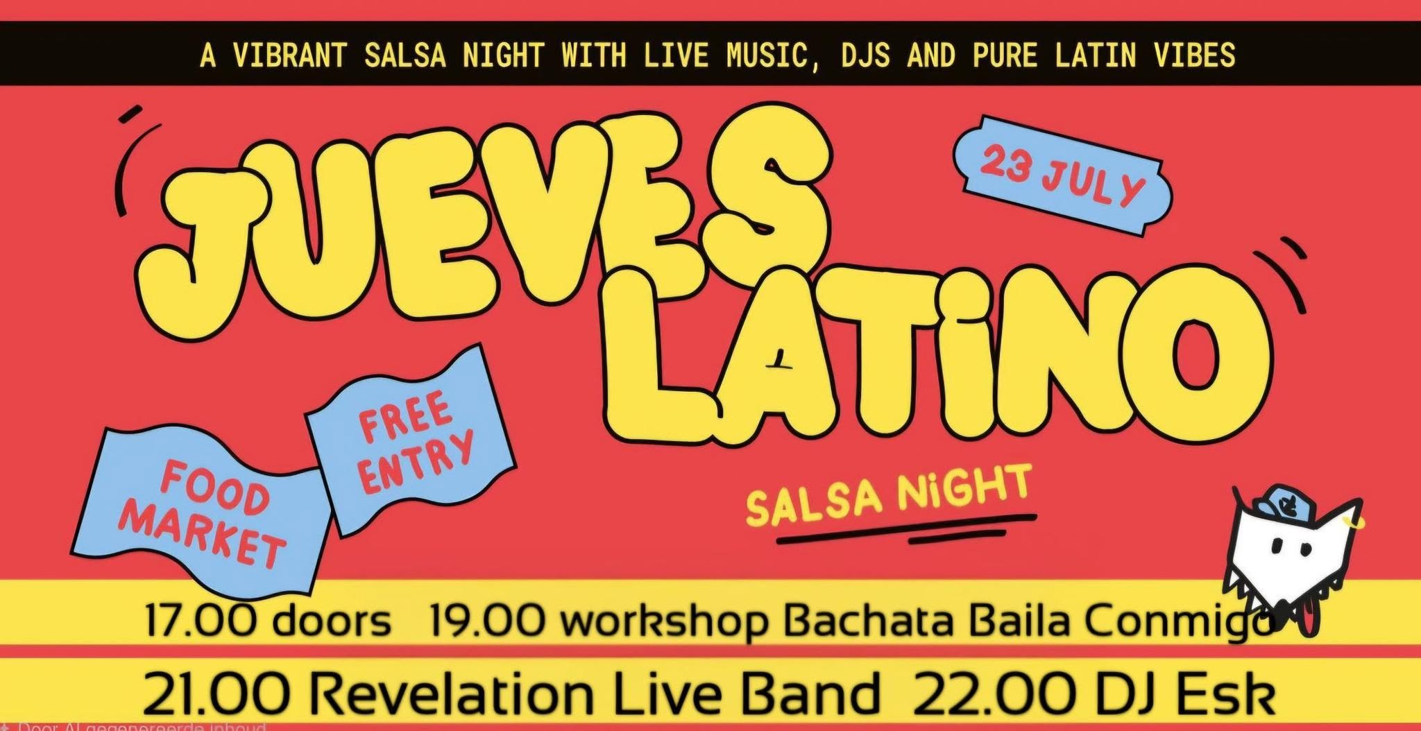 Jueves Latino x Wolf - 23 07