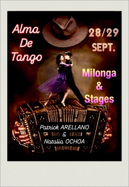 Milonga & Stages avec ALMA DE TANGO