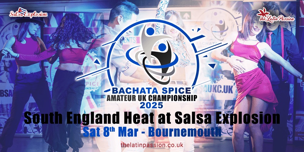 South England Heat of Bachata Spice Amateur UK Championship 2025 at Salsa Explosion (Bournemouth)