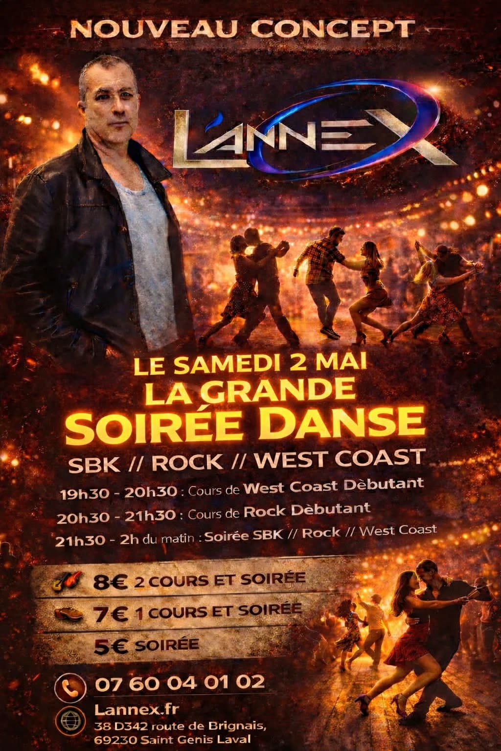 🔷LA GRANDE SOIREE DANSE🔷COURS ET SOIRÉE